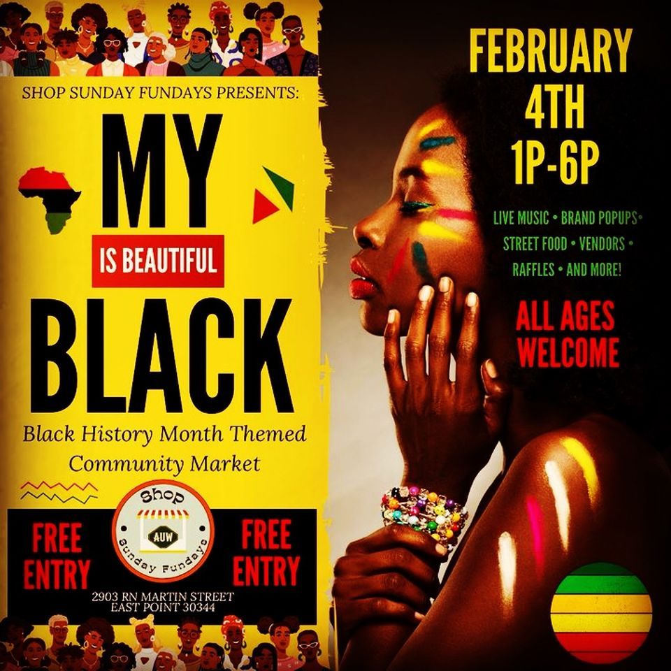 Shop Sunday Fundays My Black is Beautiful Black History Month