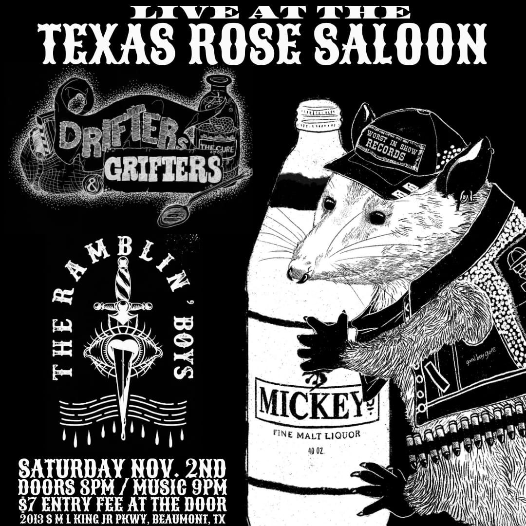 Drifters & Grifters \/ Ramblin' Boys LIVE at Texas Rose Saloon