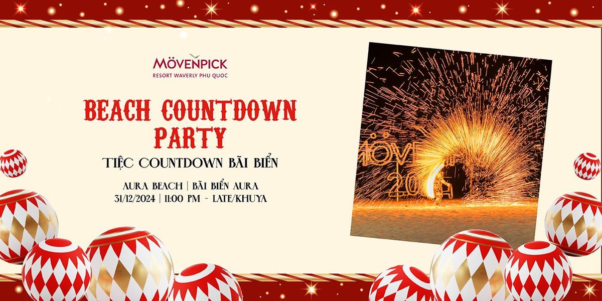 New Year Beach Countdown Party