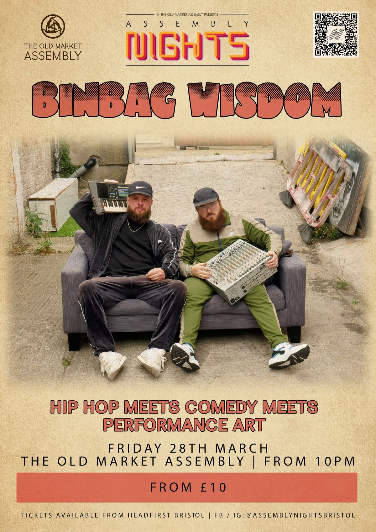 Binbag Wisdom + DJ X-Ray Ted