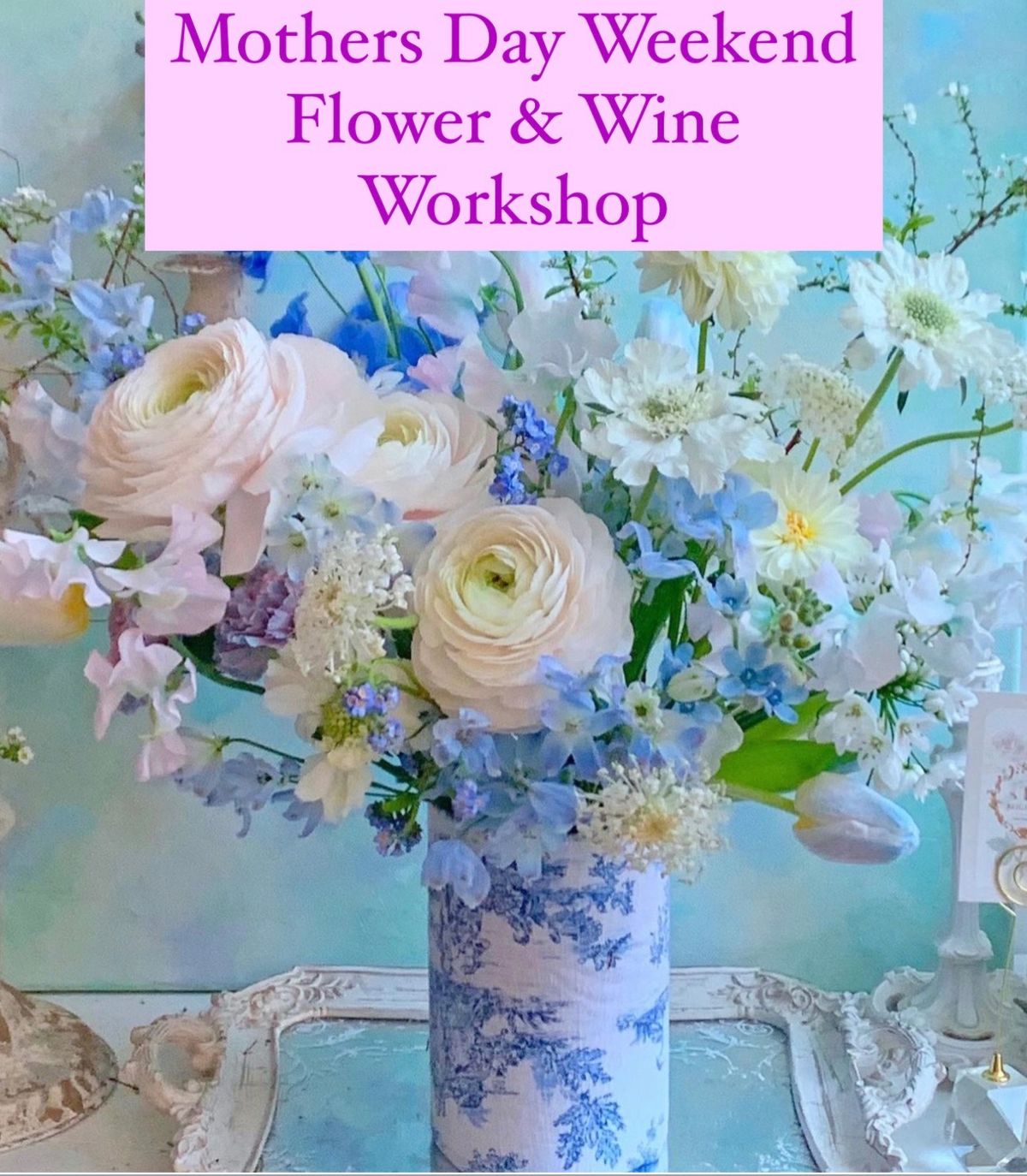 European Flower & Wine workshop 