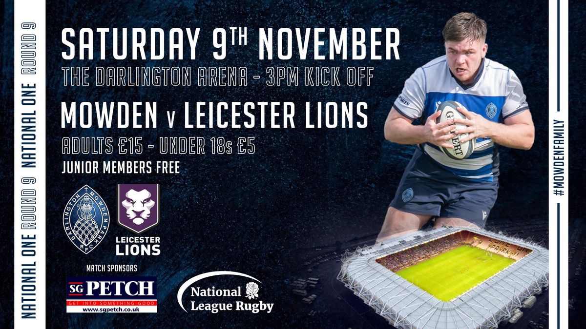 Darlington Mowden Park v Leicester Lions