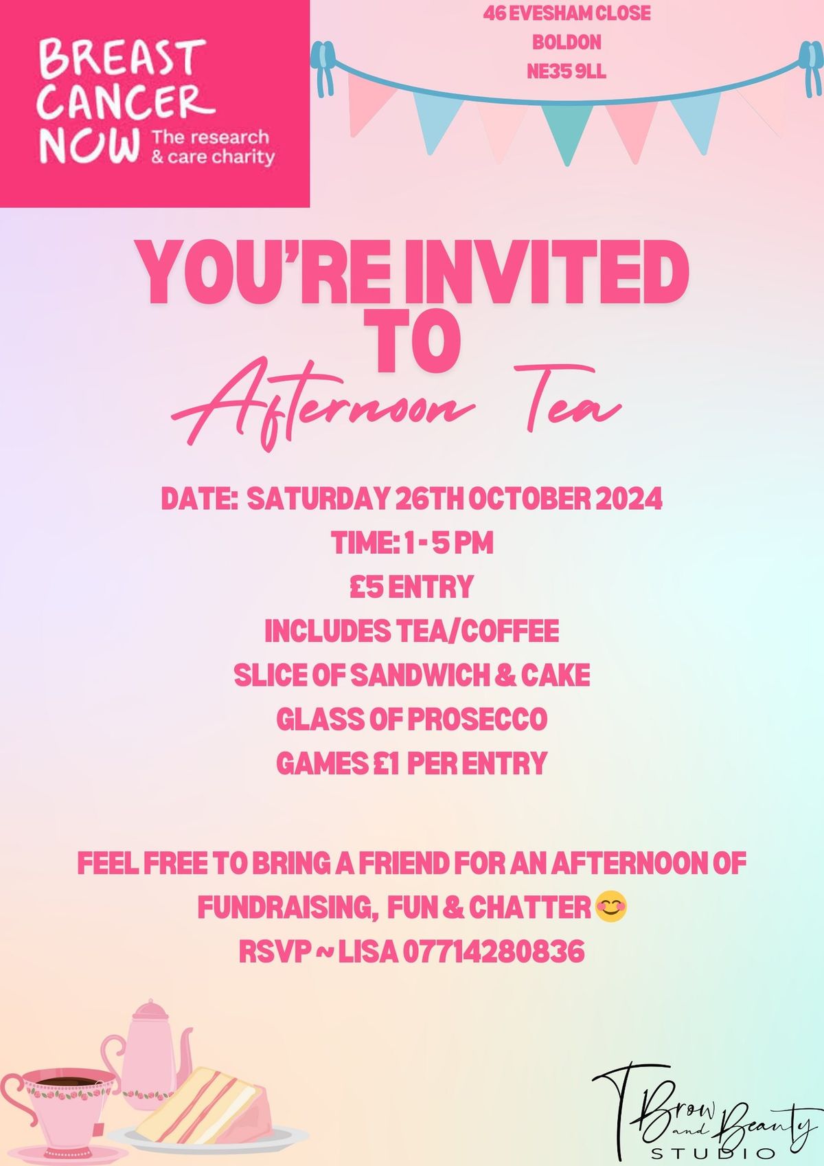 Afternoon Tea Fundraiser