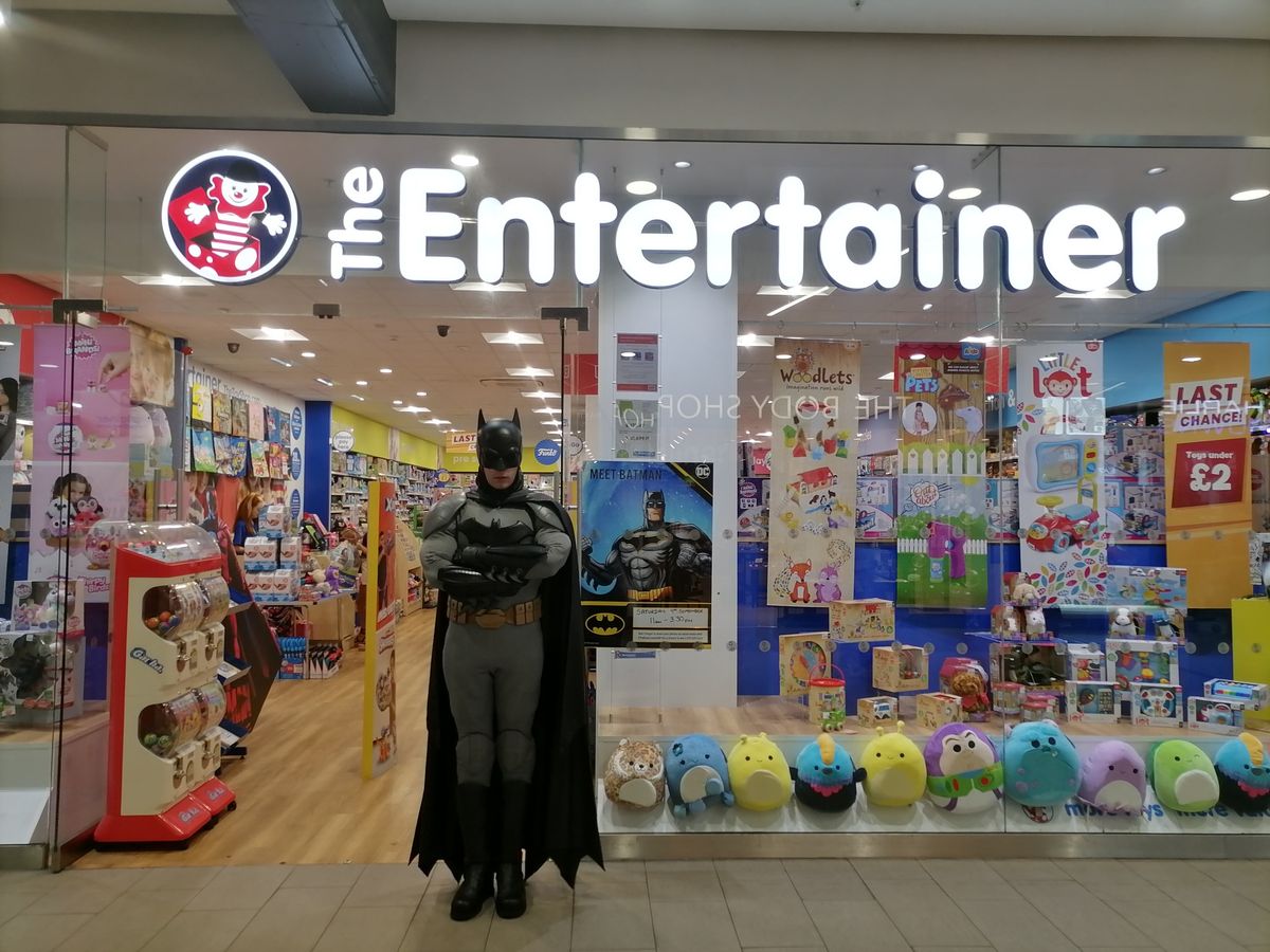 Batman at The Entertainer