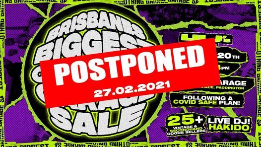 Brisbane's Biggest Clothing Garage Sale - February