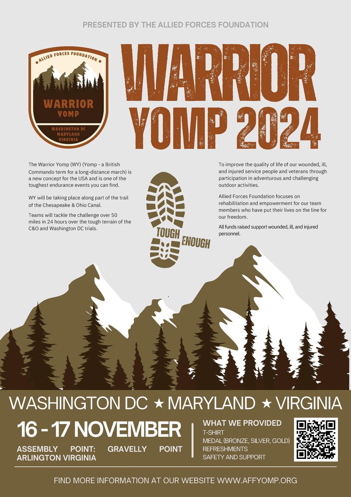 The New U.S. Warrior Yomp Challenge 2024 (Time TBD)