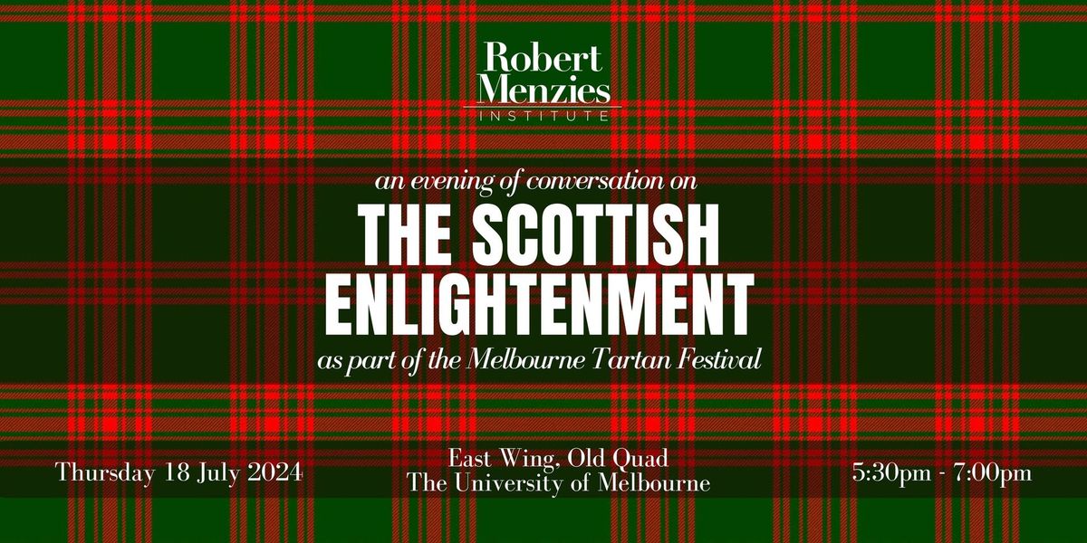 An evening of conversation about Scottish Enlightenment 