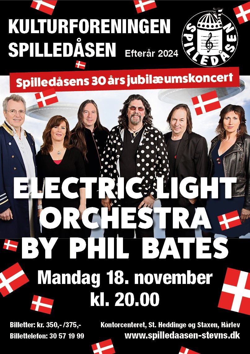 Phil Bates & Band perform the music of ELECTRIC LIGHT ORCHESTRA  350\/375 kr.