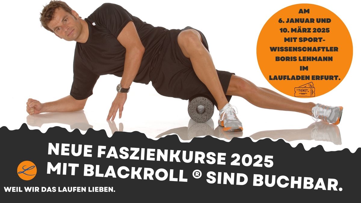 Faszien Seminare 2025 mit Blackroll\u00ae