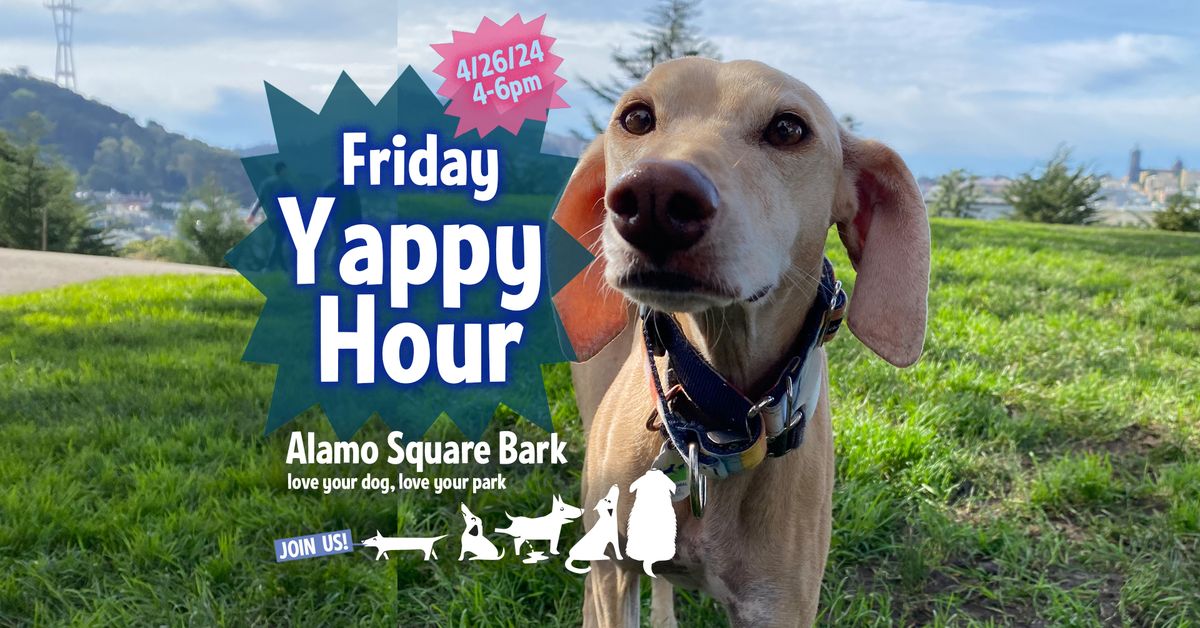 ASB April Yappy Hour, Friday 4-6pm