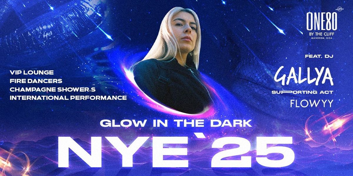 NYE 2025: GLOW INTO FUTURE - Biggest Techno Bash