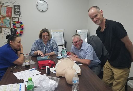 Basic Life Support CPR/AED/FIRST AID Training, Training With Amy ...