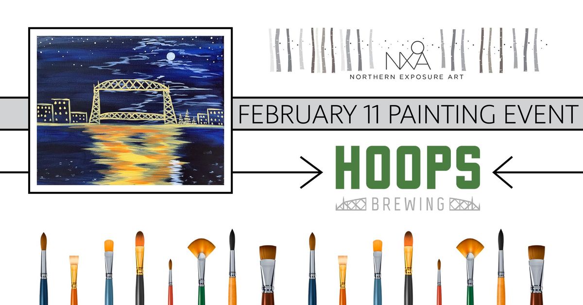 Painting Event at Hoops Brewing