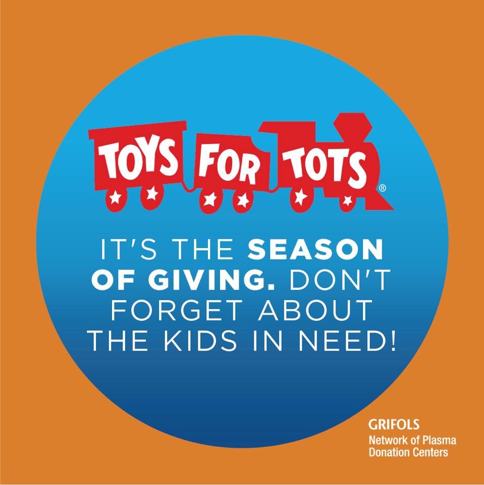 TOY Drive Event, Biomat USA Las Vegas (6115 W. Tropicana Ave, Suite