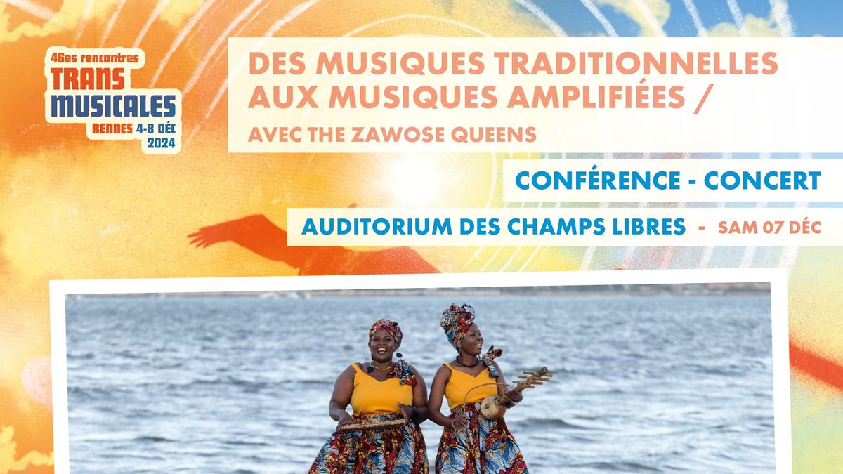 Musiques & Soci\u00e9t\u00e9s : DES MUSIQUES TRADITIONNELLES AUX MUSIQUES AMPLIFI\u00c9ES \/\/ Conf\u00e9rence-Concert