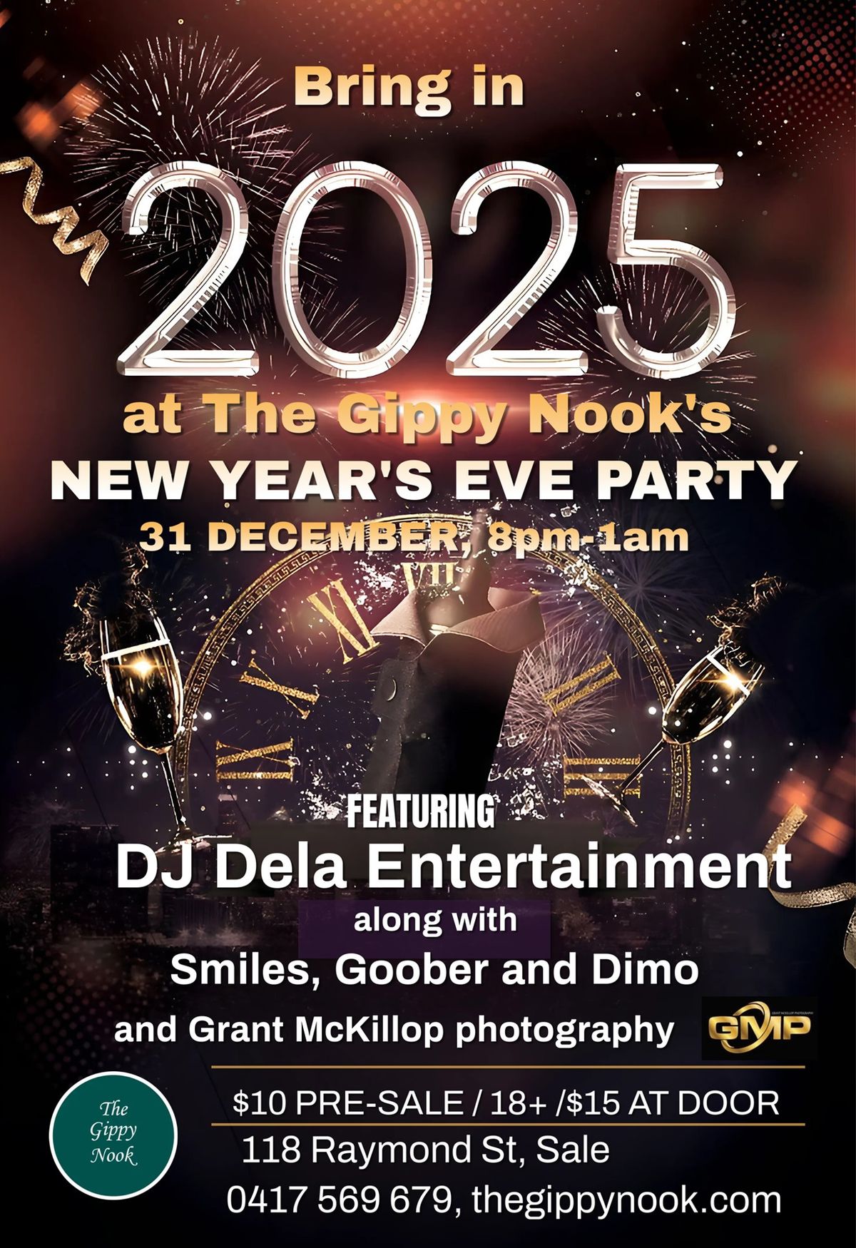 NYE 2024 @ The Nook