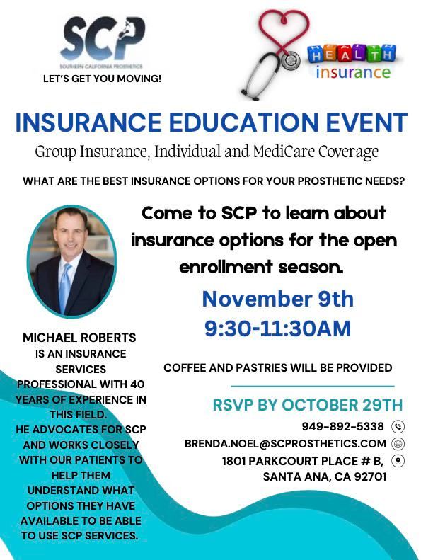 Important Insurance Event - RSVP Needed