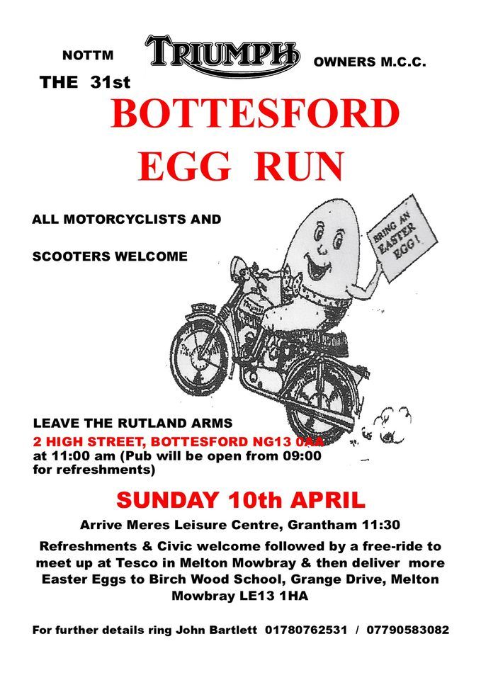 31st Bottesford Easter Egg Run
