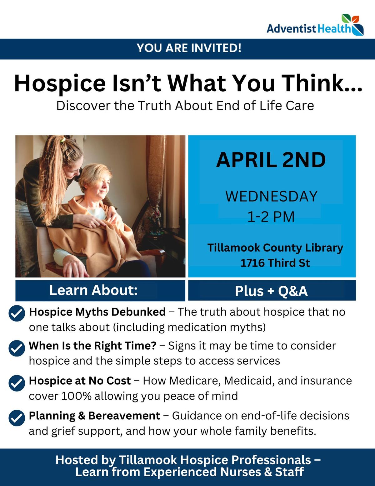 Hospice Isn\u2019t What You Think\u2026Let\u2019s Talk About it! 