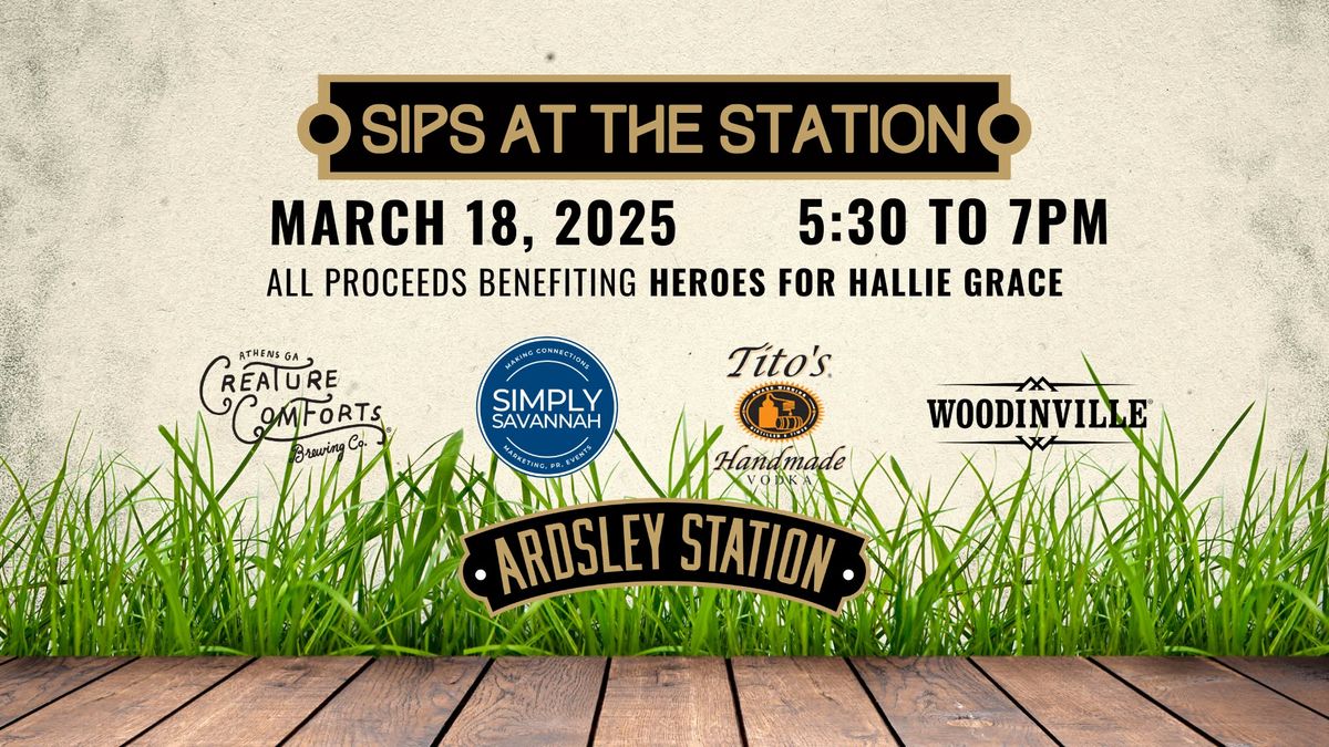 Sips at the Station Benefiting Heroes for Hallie Grace