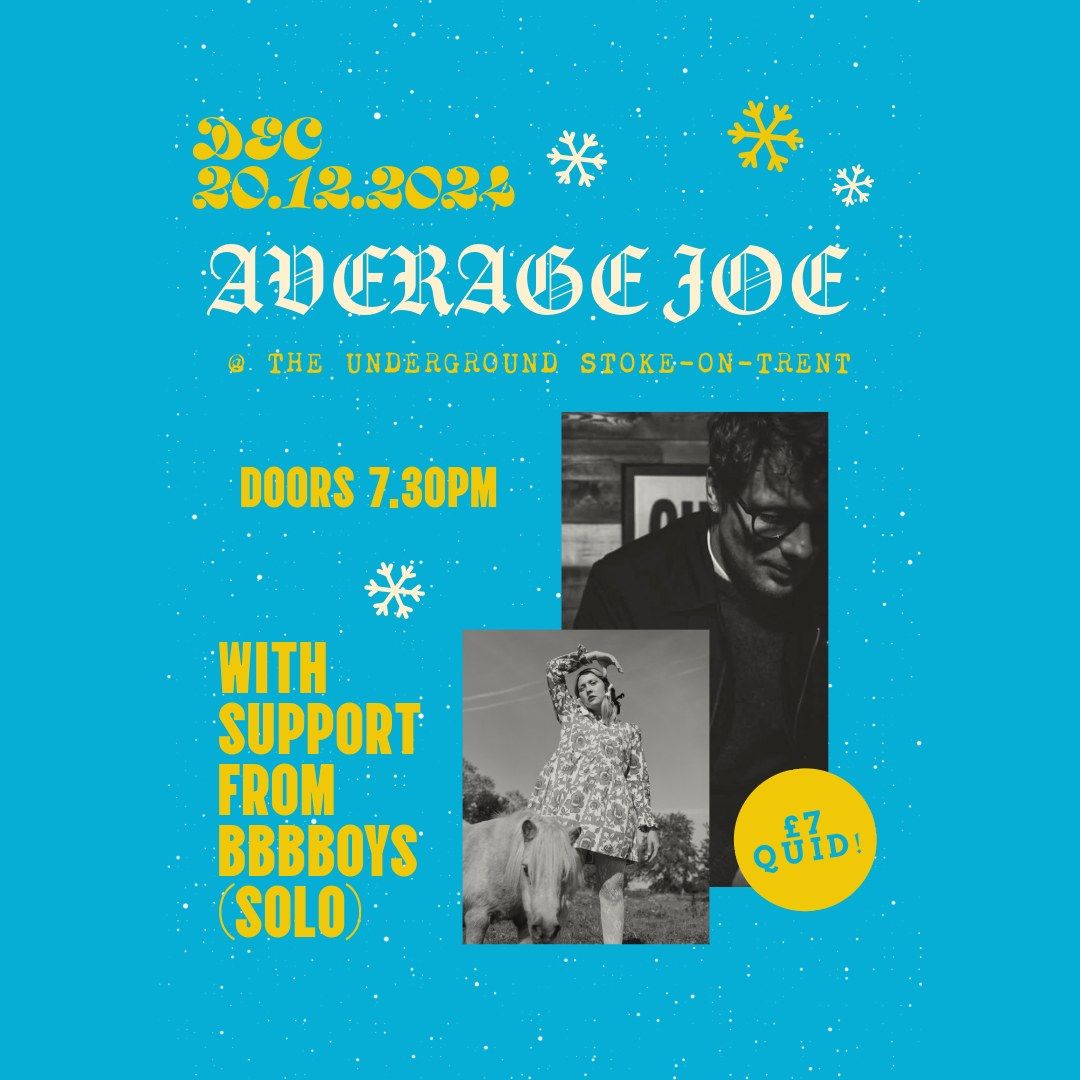 Average Joe Live at The Underground