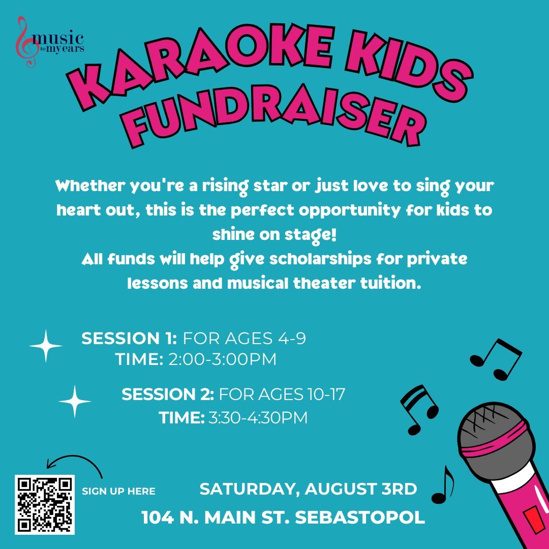 Karaoke Kids Fundraiser