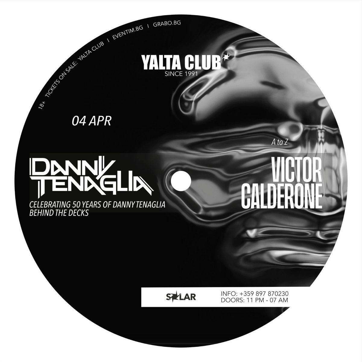 YALTA CLUB x DANNY TENAGLIA x VICTOR CALDERONE