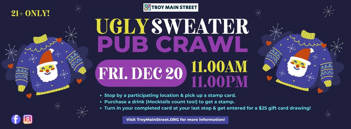 Ugly Sweater Pub Crawl