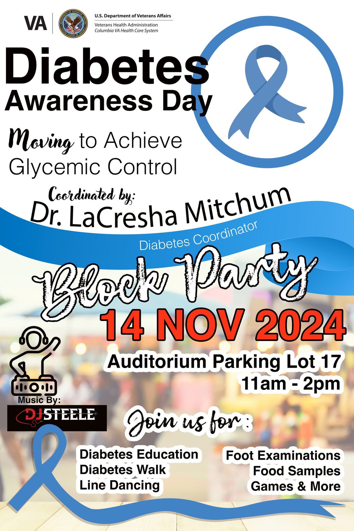 National Diabetes Awareness Day Block Party