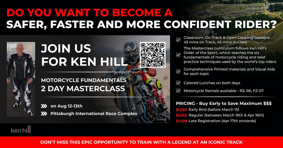 Ken Hill Fundamentals Masterclass @ PittRace