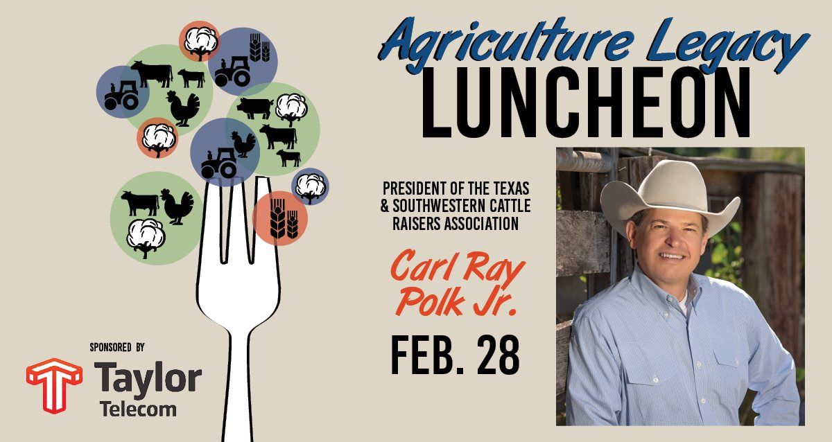 Agriculture Legacy Luncheon Presented by Taylor Telecom