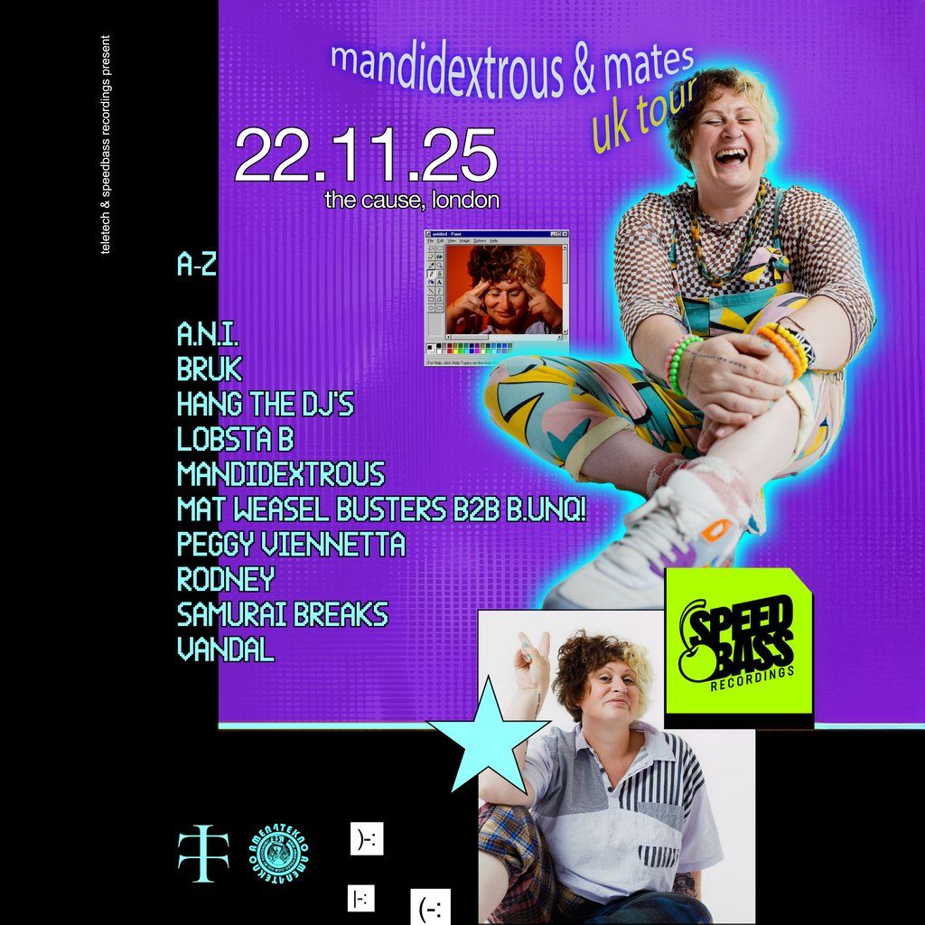 Mandidextrous & Mates ft. A.N.I, Lobsta B, Samurai Breaks & More