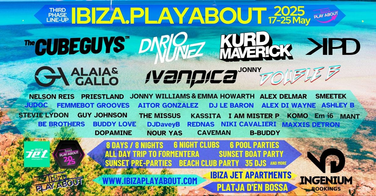 Ibiza.PlayAbout 2025 Annual House Music Festival