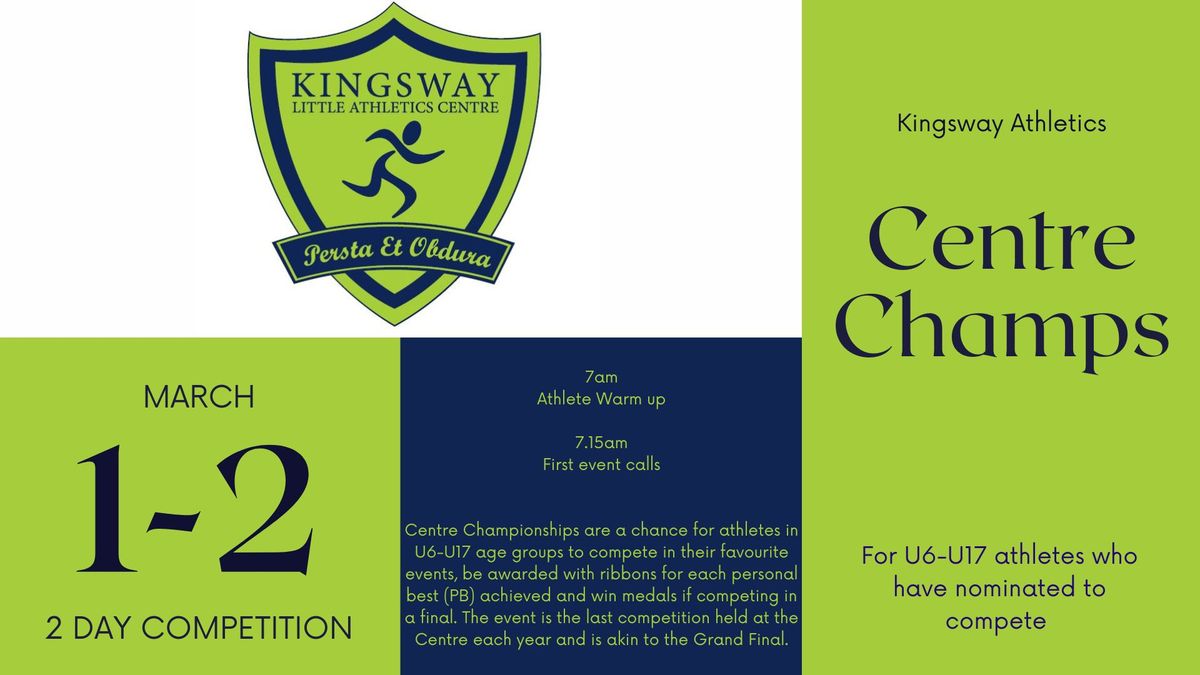 Kingsway Centre Championships