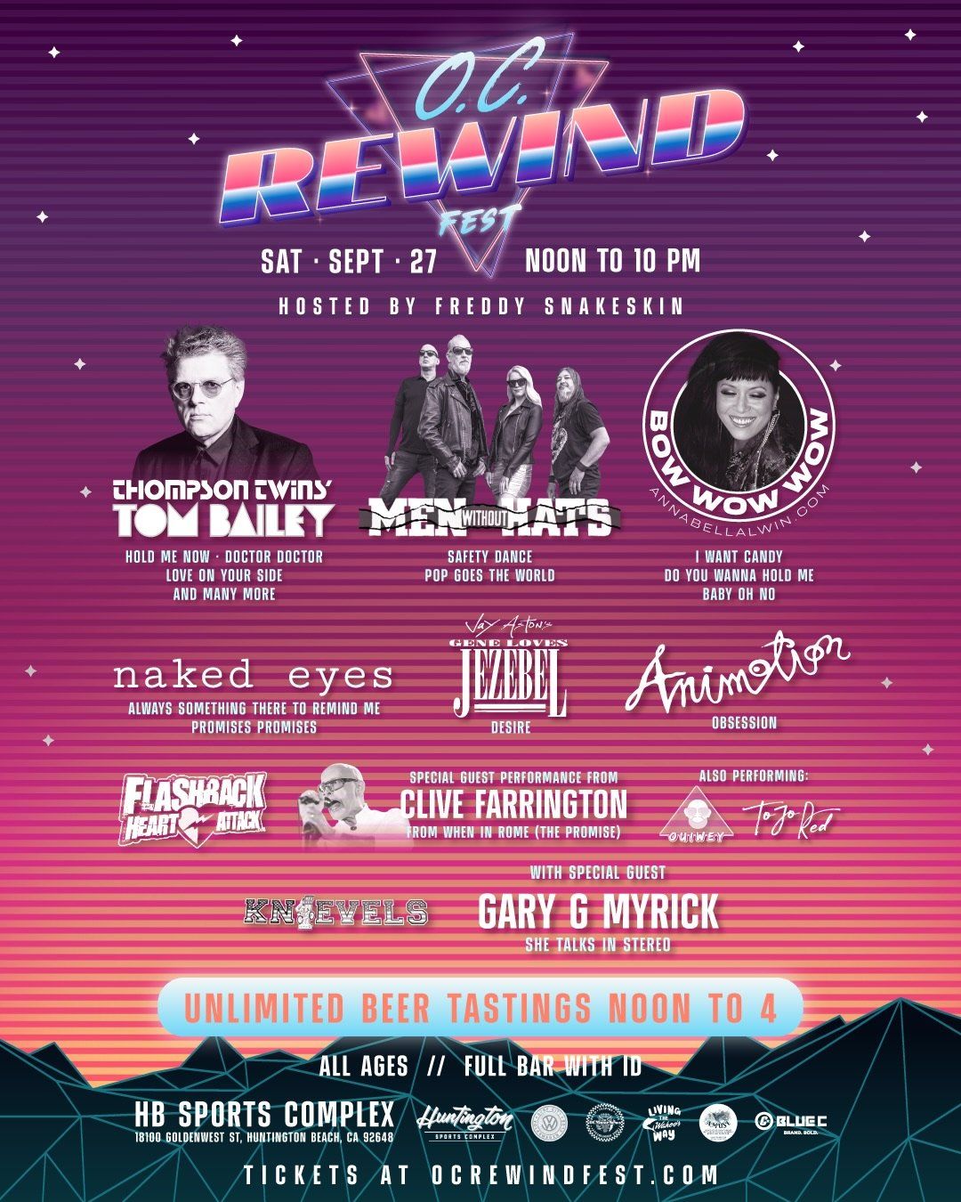 Men Without Hats at Bella Concert Hall