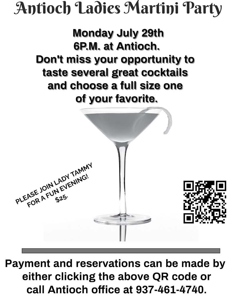 Antioch Ladies Martini Party