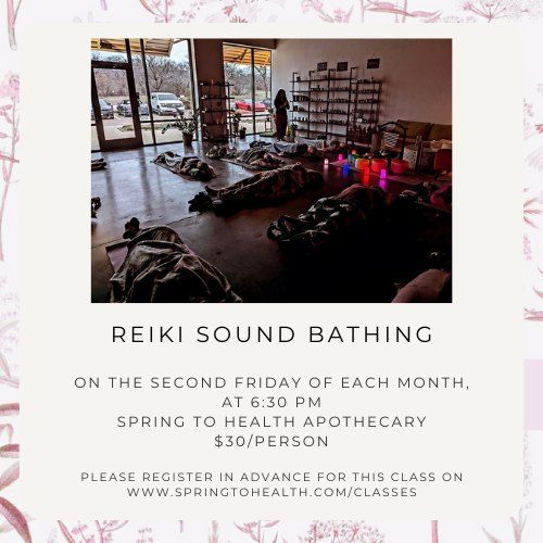 Reiki Sound Bathing