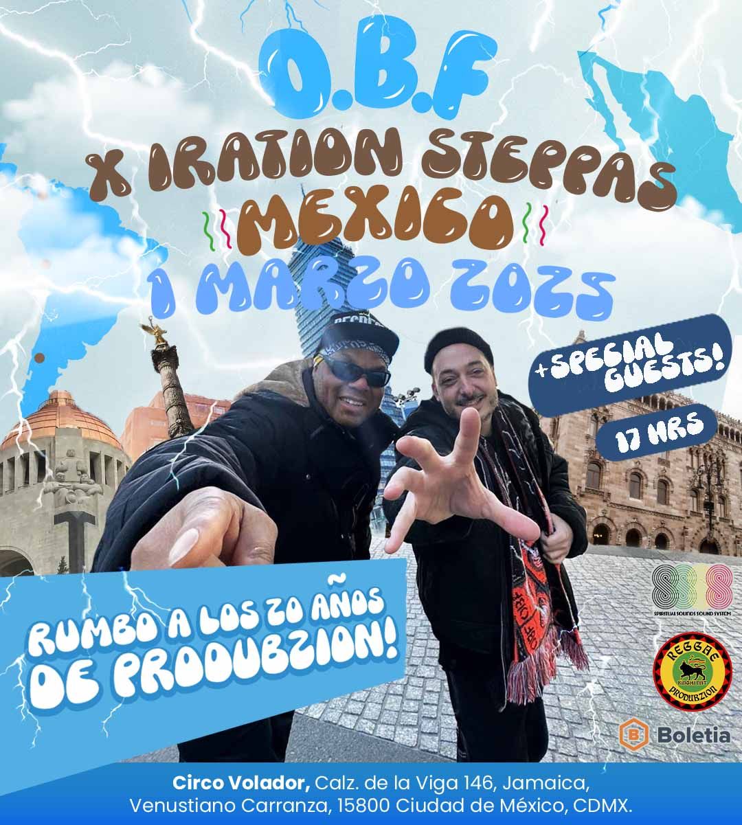 OBF X IRATION STEPPAS en M\u00e9xico