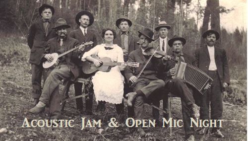 Acoustic Jam & Open Mic Night at Wild Eye Pub