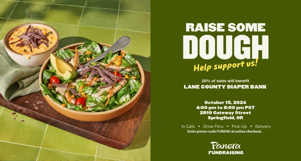 Panera Bread-Dine to Donate with Lane County Diaper Bank