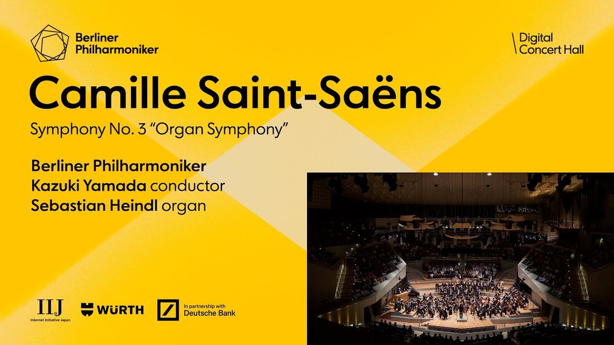 National Symphony Orchestra - Saint Saens Organ Symphony at Kennedy Center Concert Hall