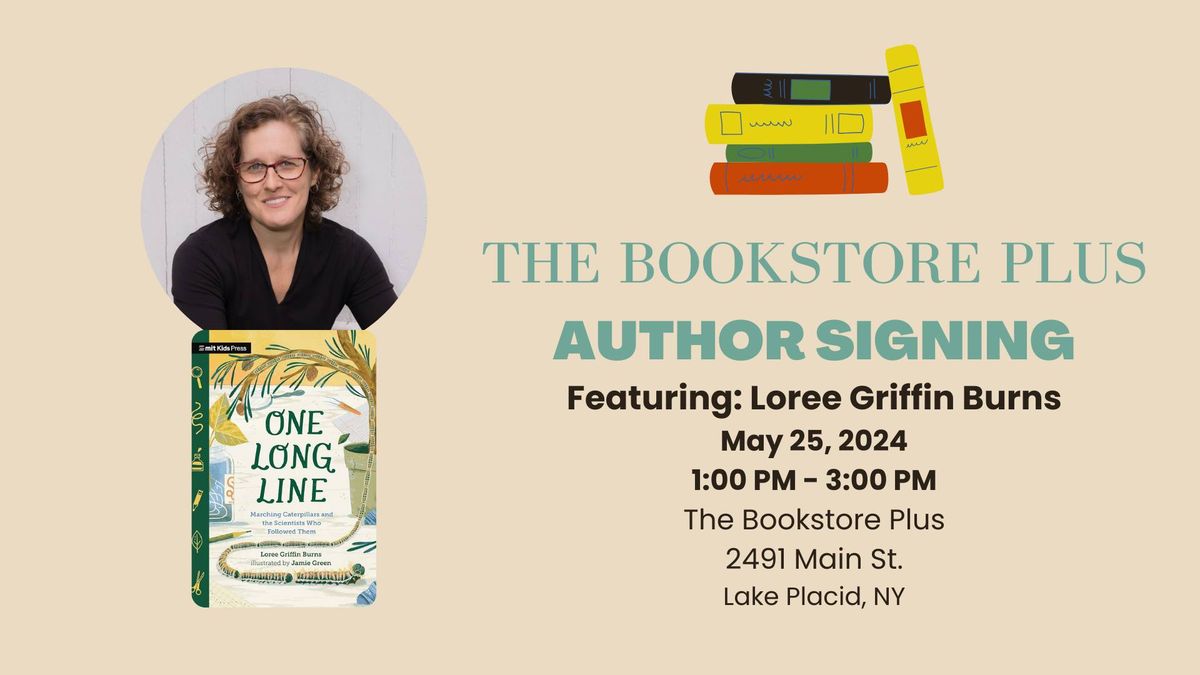 Book Signing with Loree Griffin Burns