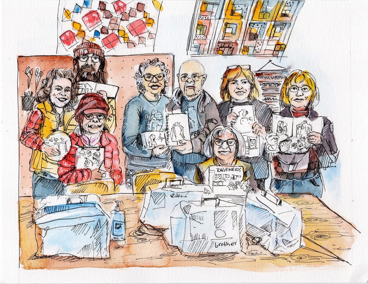 Bellingham Urban Sketchers Show and Tell