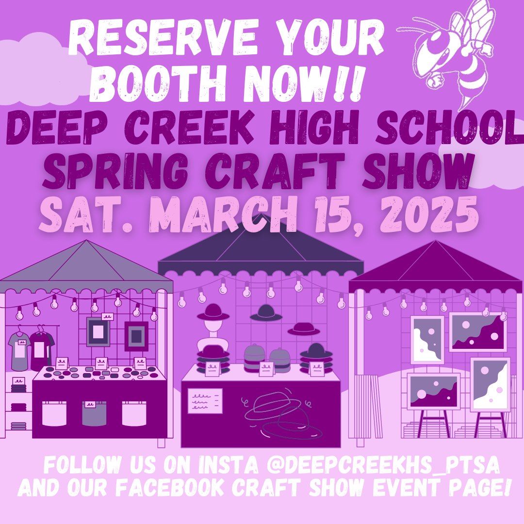 DCHS PTSA Spring Craft Show