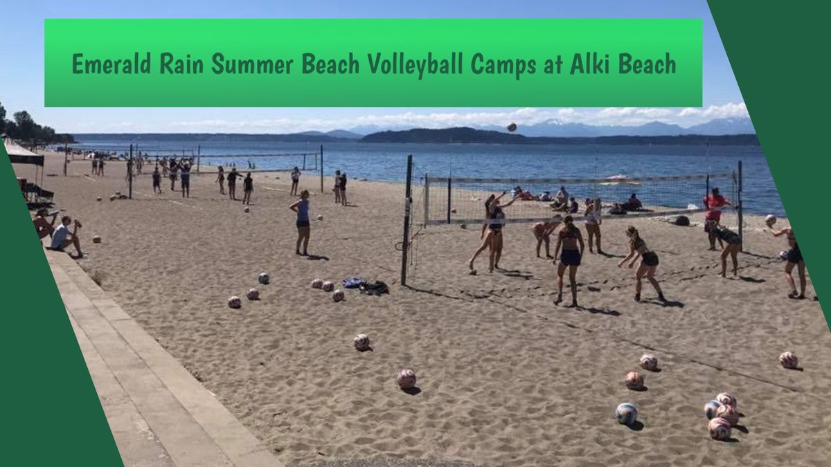 Emerald Rain Beach Volleyball Camp #3 at Alki Beach