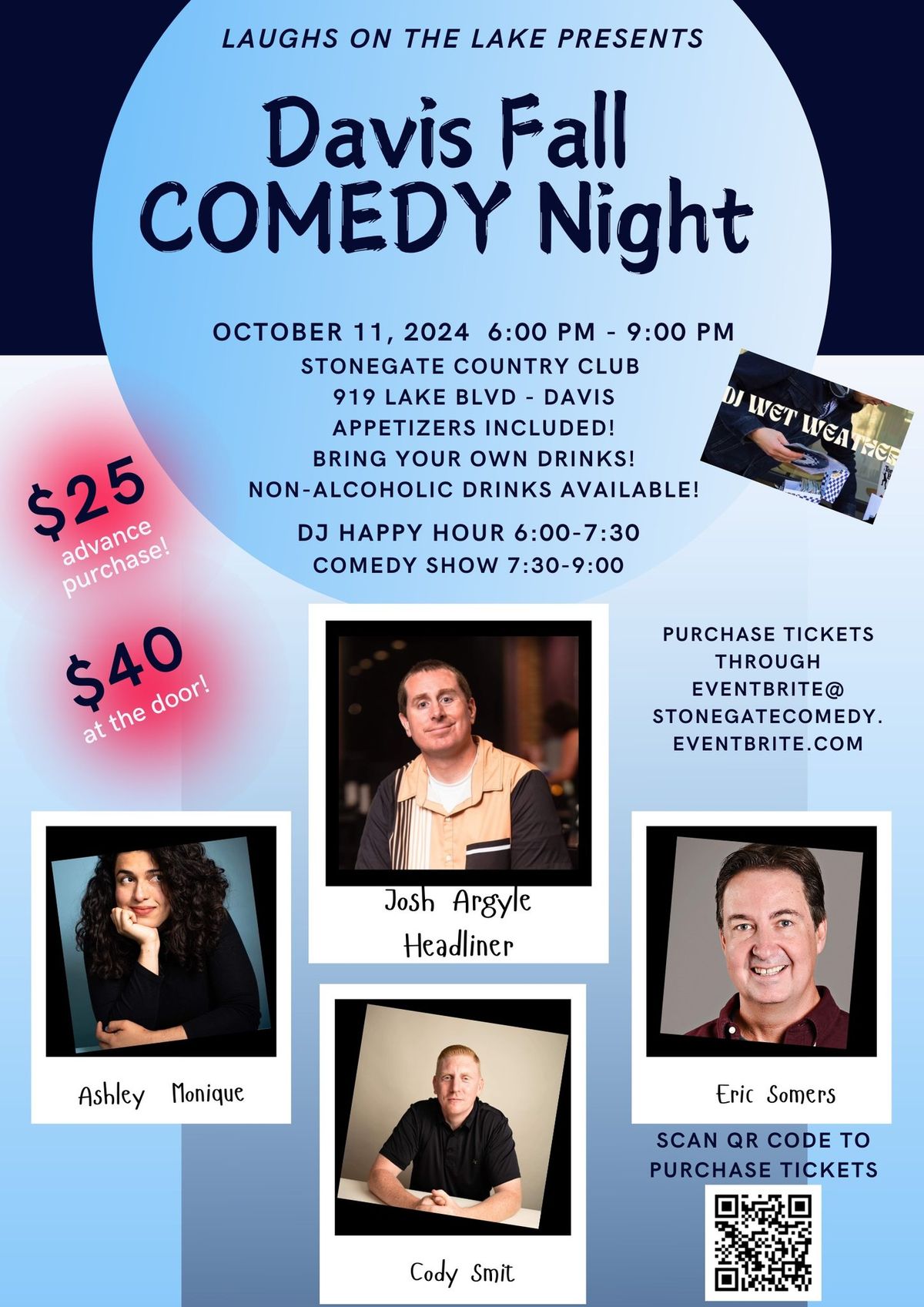 LOL Davis Fall Comedy Night Friday, October 11th