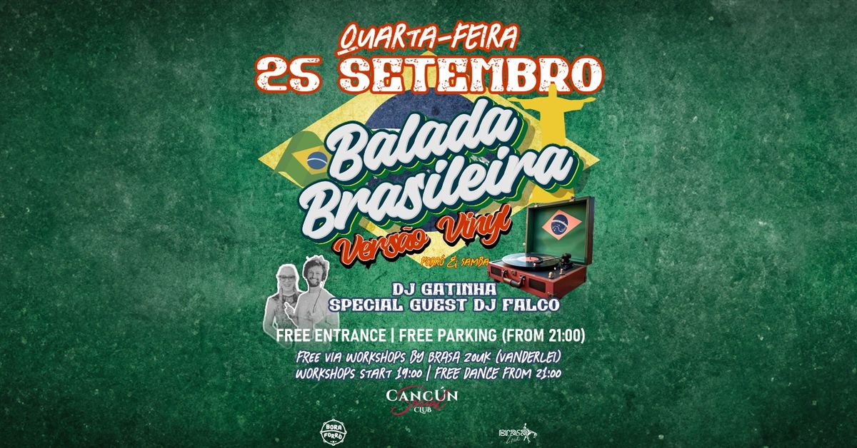 ??? Balada Brasileira - Vers\u00e3o Vinyl ??? feat. Dj Gathina & Dj Falco