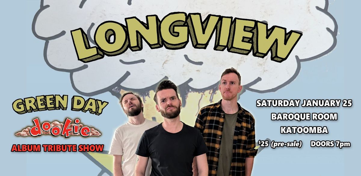 Longview - Green Day tribute show @ Baroque Room, Katoomba January 25th