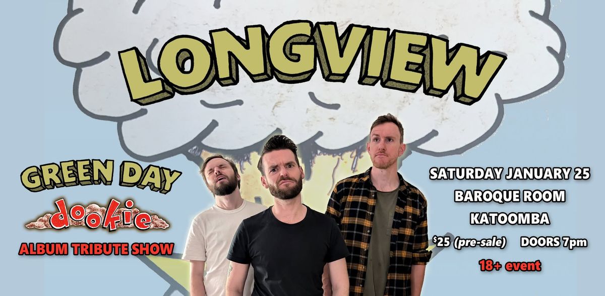 Longview - Green Day tribute show @ Baroque Room, Katoomba January 25th