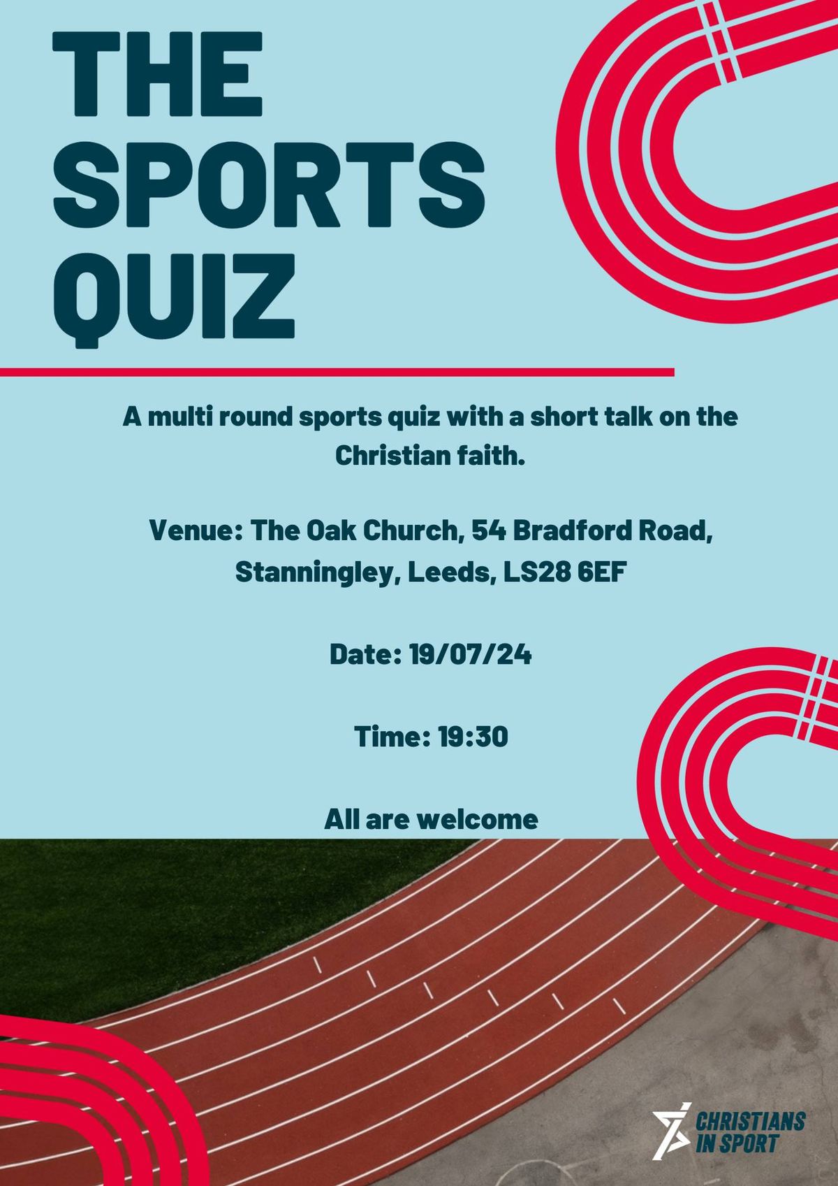 Sports Quiz! Hosted by The Oak Church